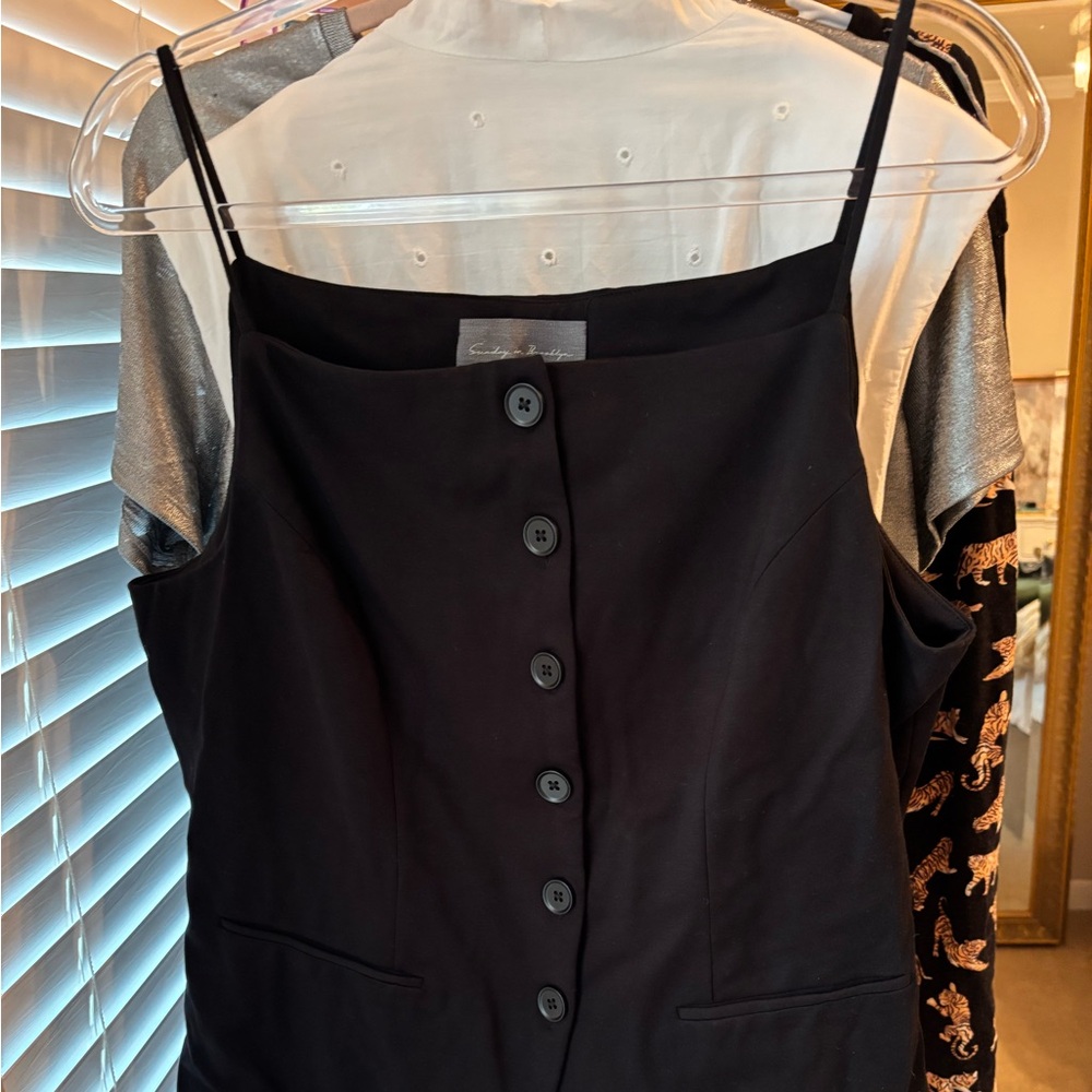 Sunday in Brooklyn Elegant Black Jacket